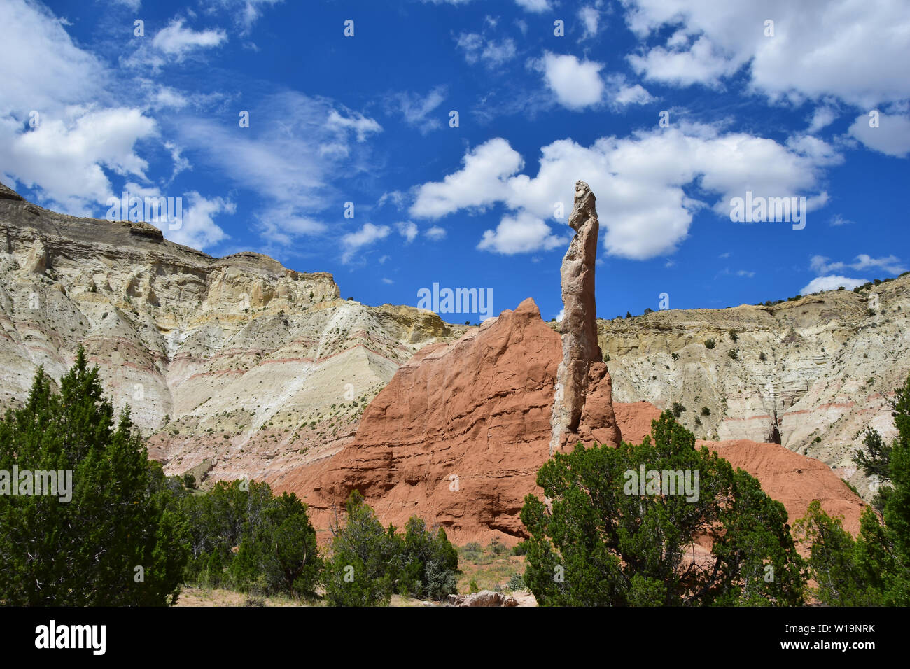 Rock formations in Southwestern Utah, USA Stock Photo