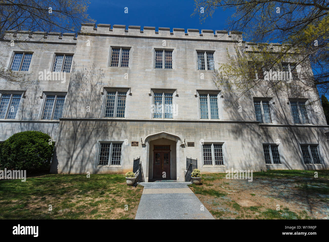 LEXINGTON, VA, USA - APRIL 15: Moody Hall on April 15, 2016 at Virginia Military Institute in Lexington, Virginia. Stock Photo