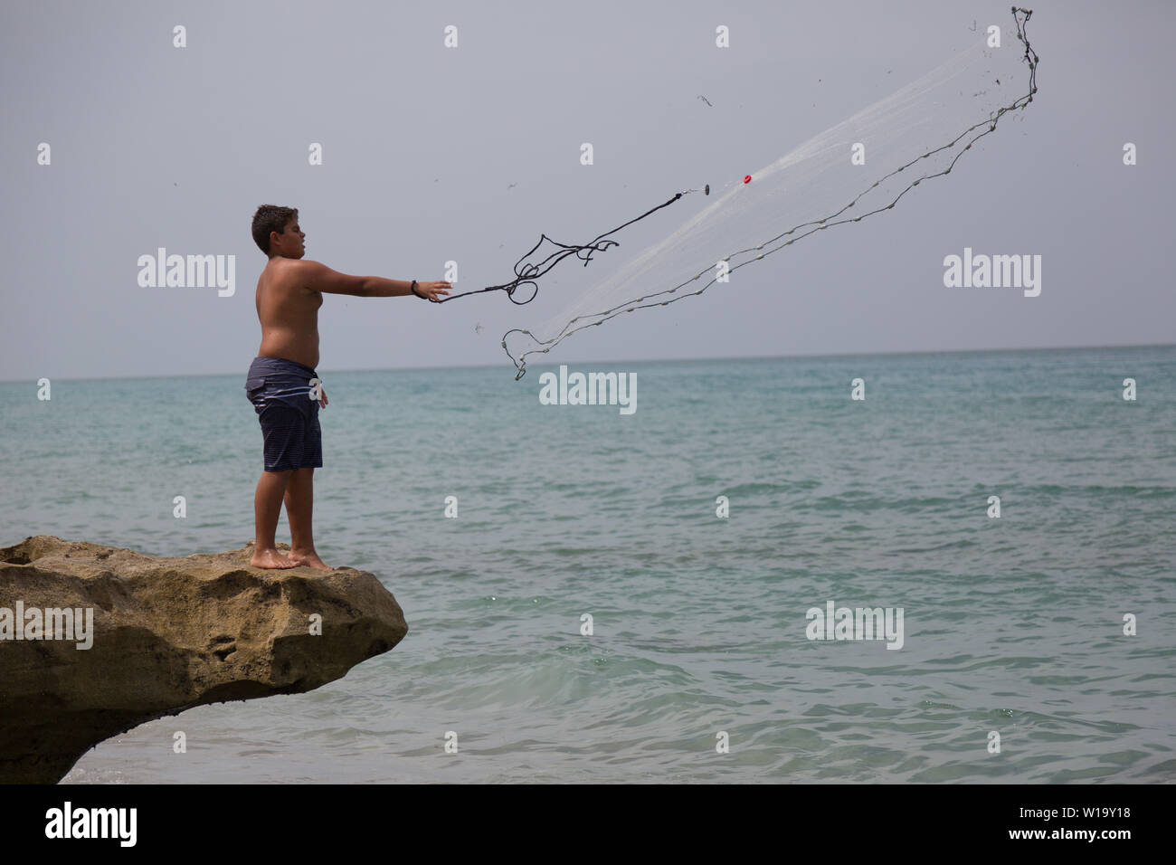 Florida fish net hi-res stock photography and images - Alamy
