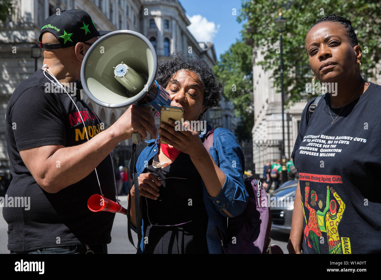 Black activists rising against cuts hi-res stock photography and images ...