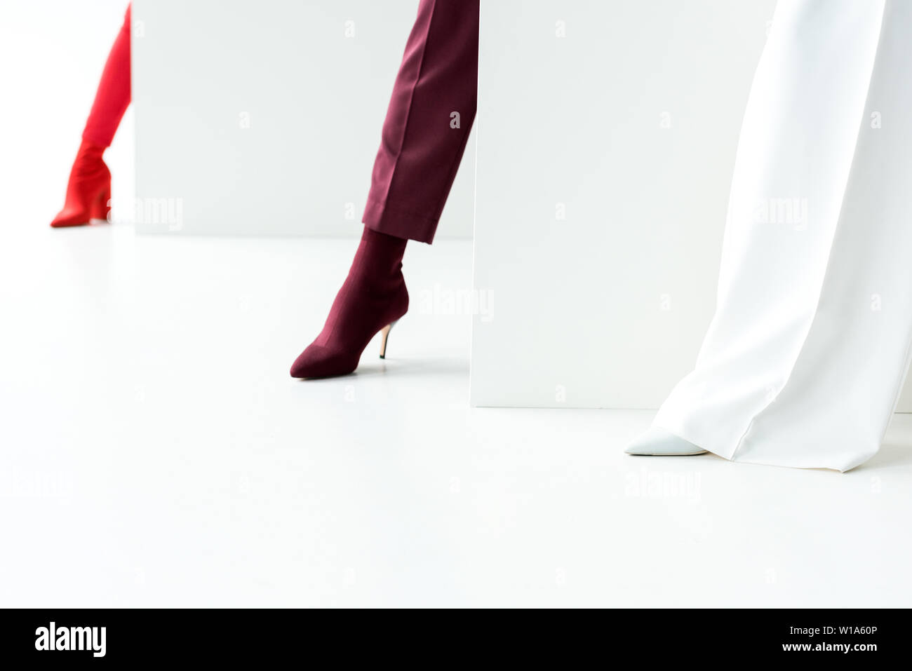 standing in heels