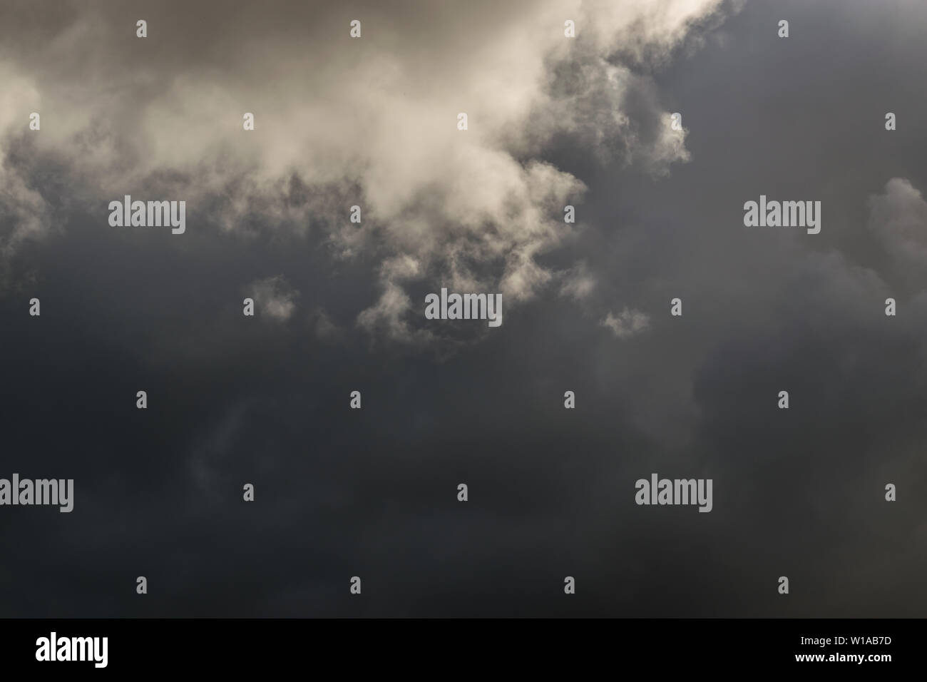 Cloudy sky after a storm Stock Photo - Alamy