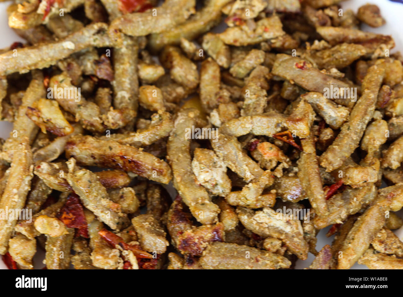 close up of shawarma on a plate Stock Photo