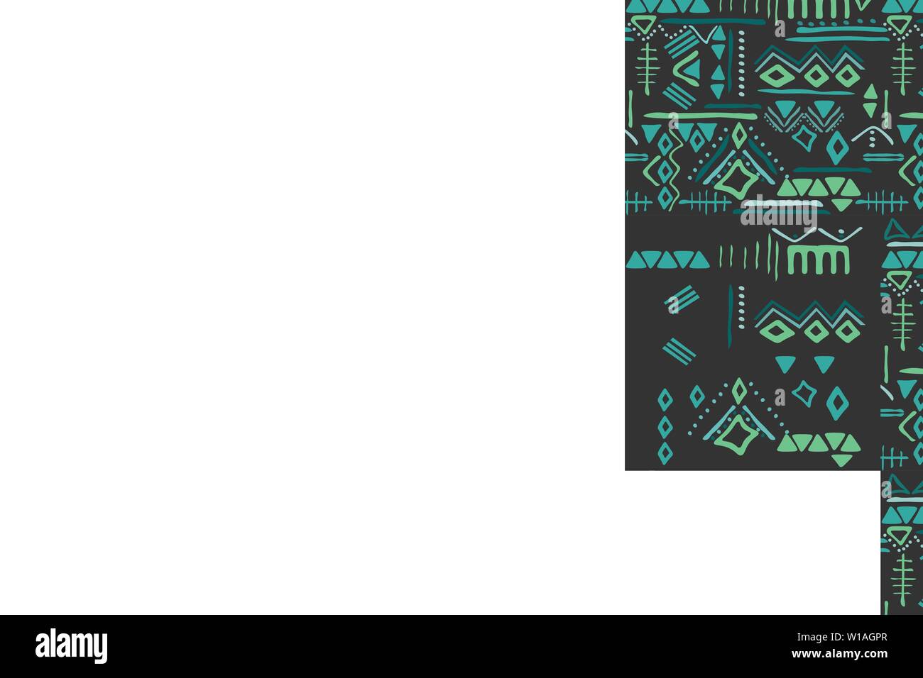 Tribal art pattern Ethnic geometric - Tribal Art Pattern Ethnic Geometric Print Aztec Colorful Repeating Background Texture W1AGPR 