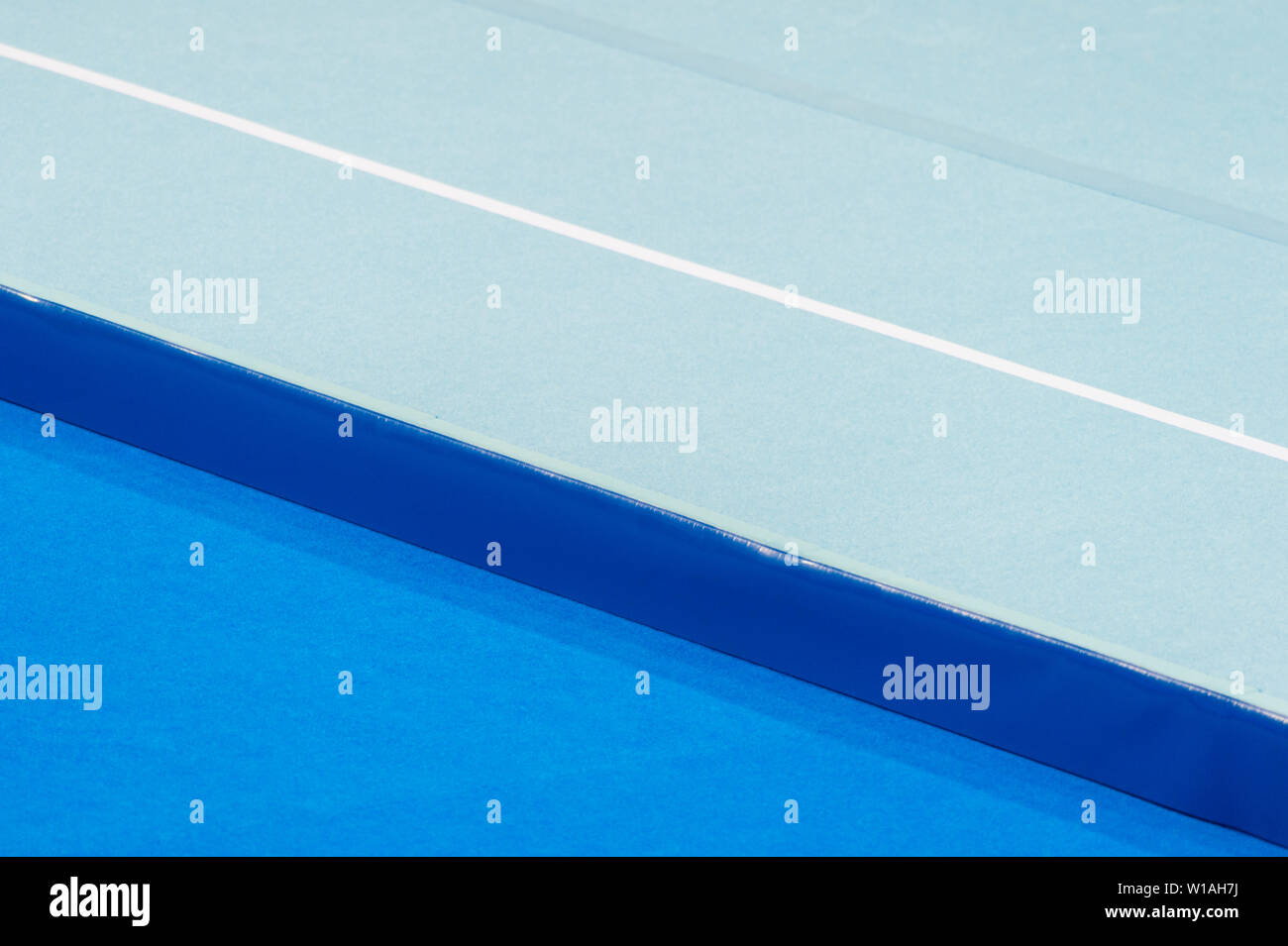 Aerobic gymnastics court carpet Stock Photo Alamy