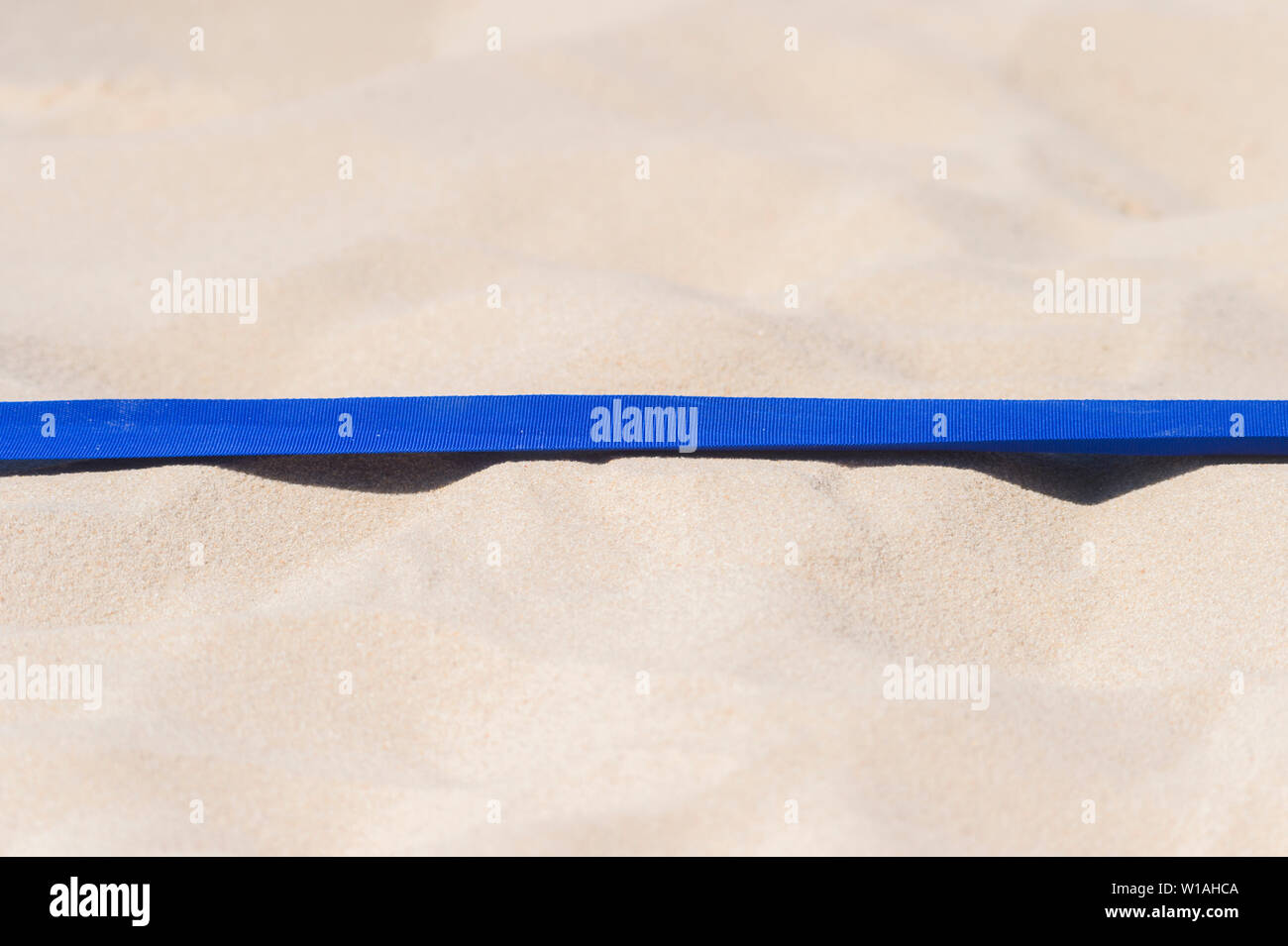 beach volleyball, soccer, handball court up close and in detail with