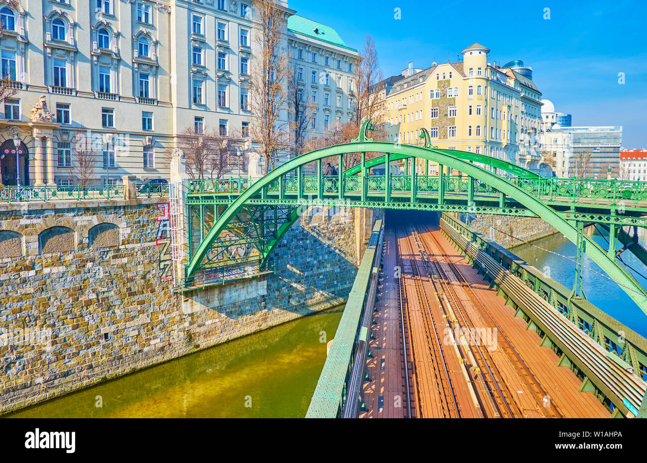 Wienfluss hires stock photography and images Alamy