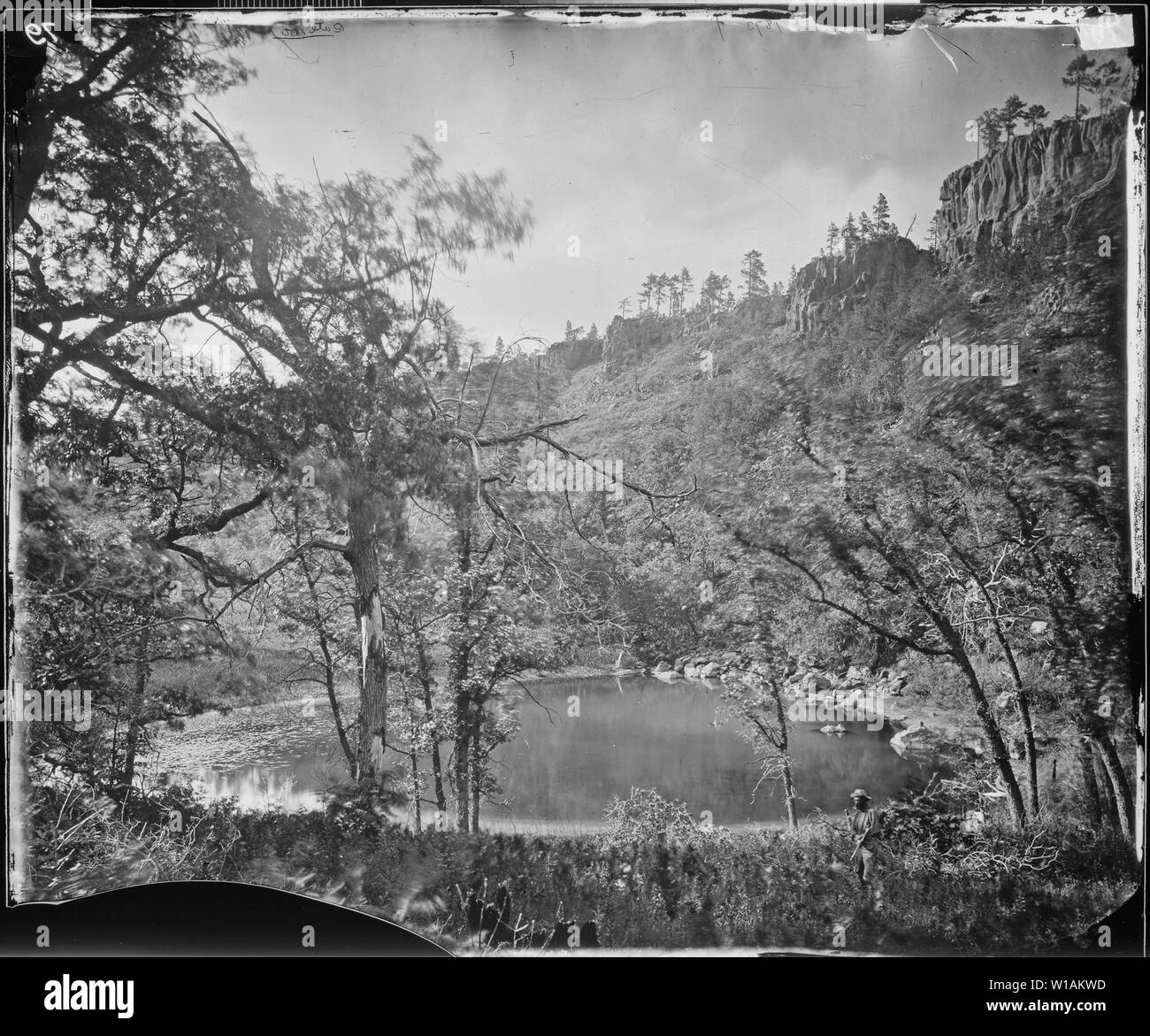 APACHE LAKE, SIERRA BLANCA RANGE, ARIZONA Stock Photo Alamy