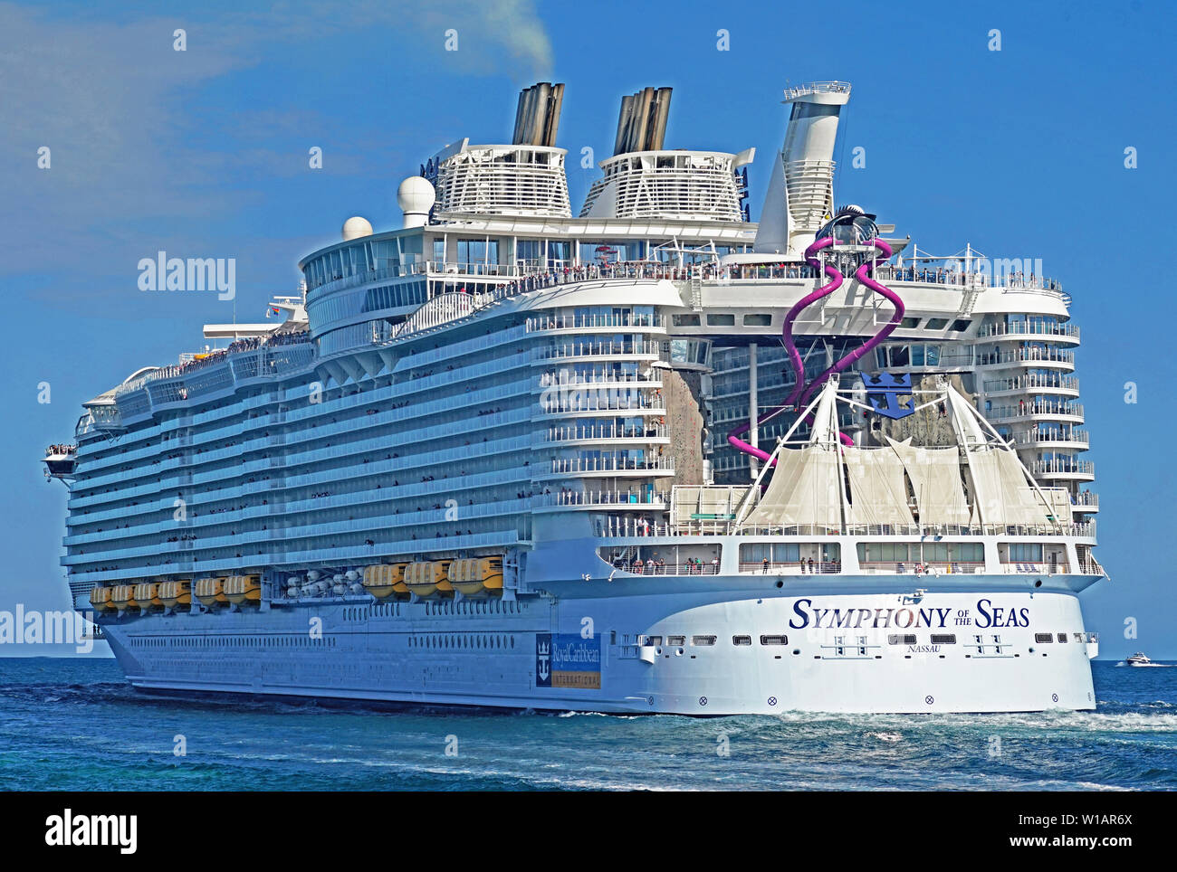 Symphony of the Seas: Royal Caribbean's giant cruise ship in photos