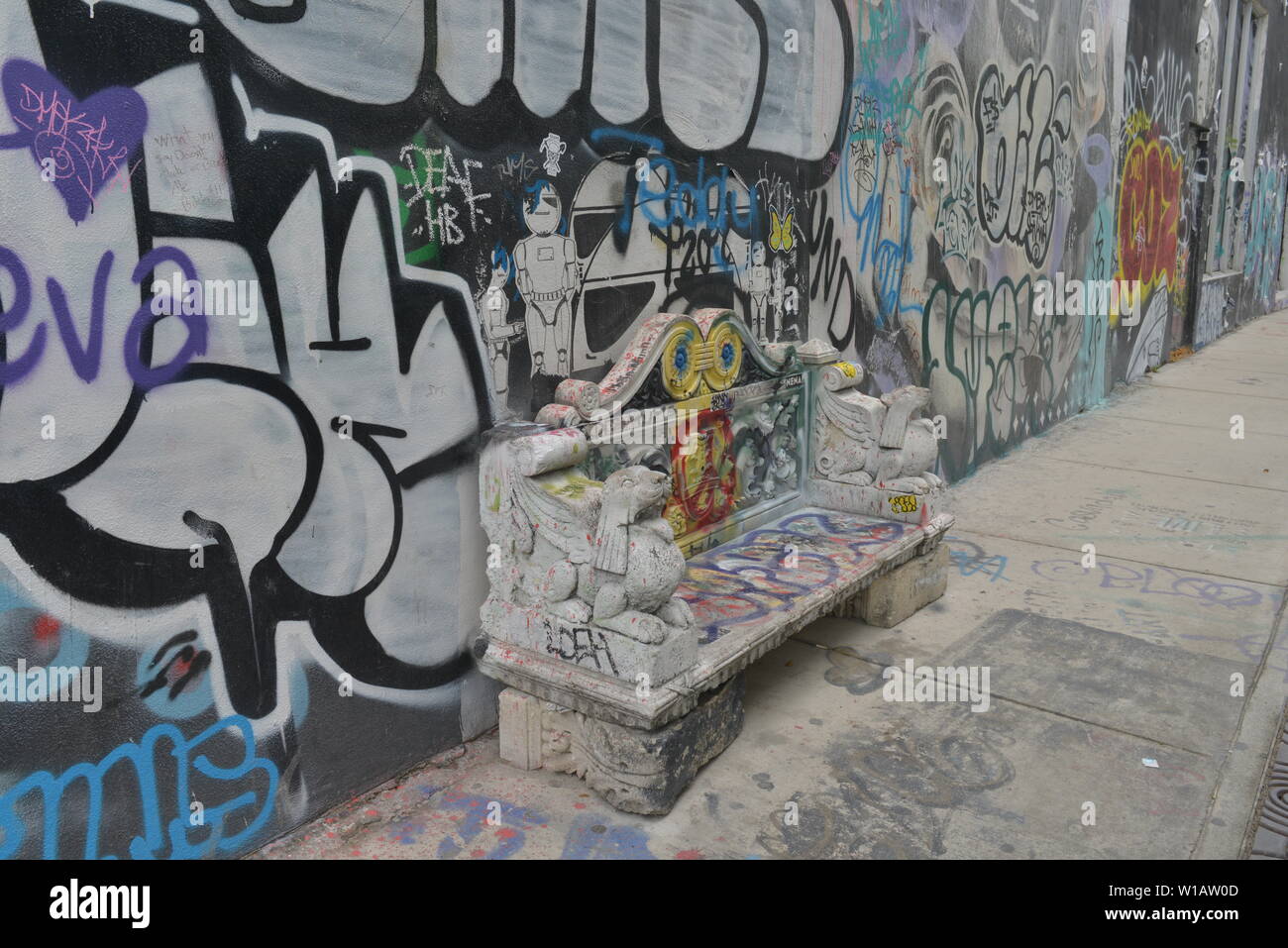 Graffiti in Miami, Florida, USA Stock Photo Alamy