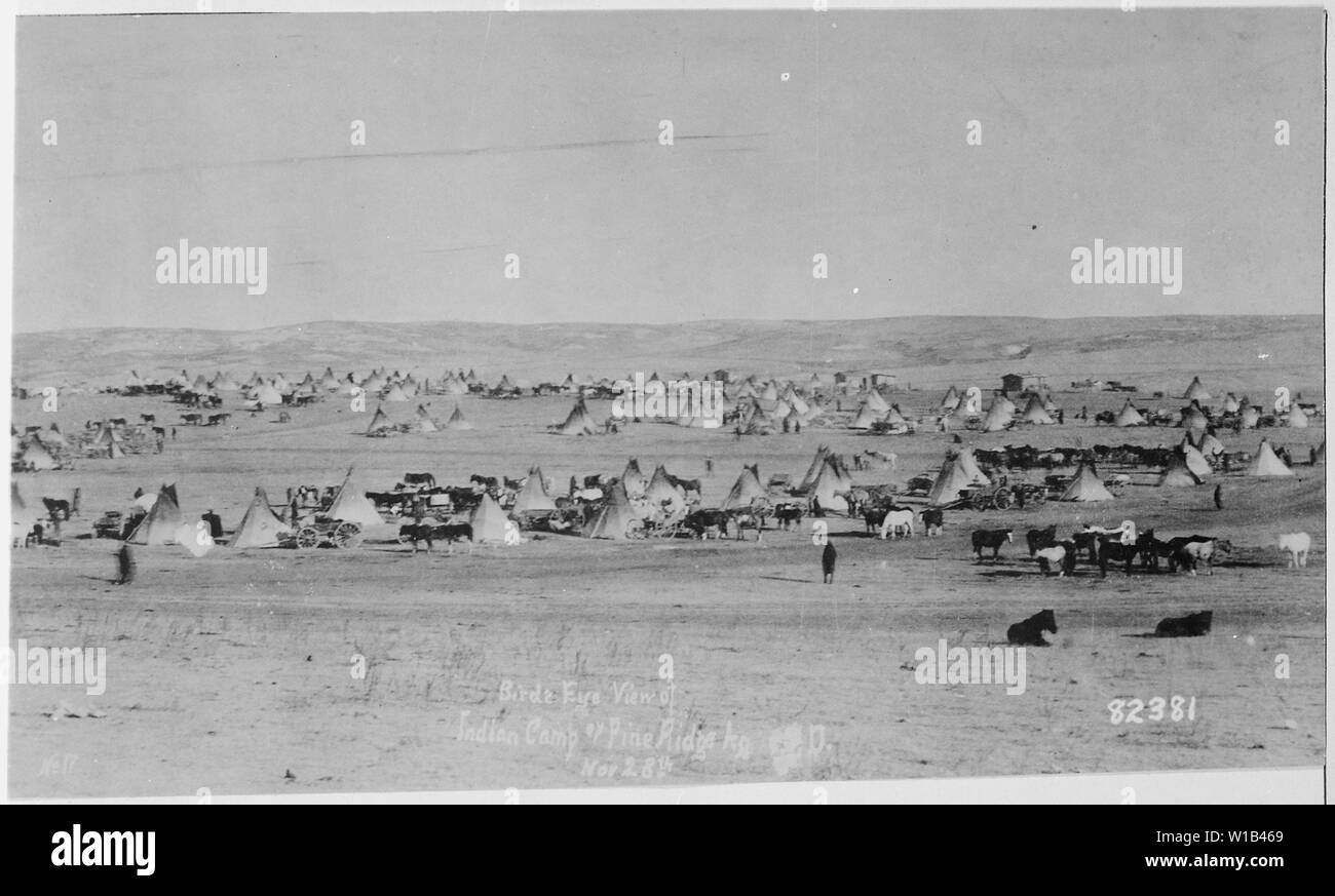 Sioux camp hi-res stock photography and images - Alamy