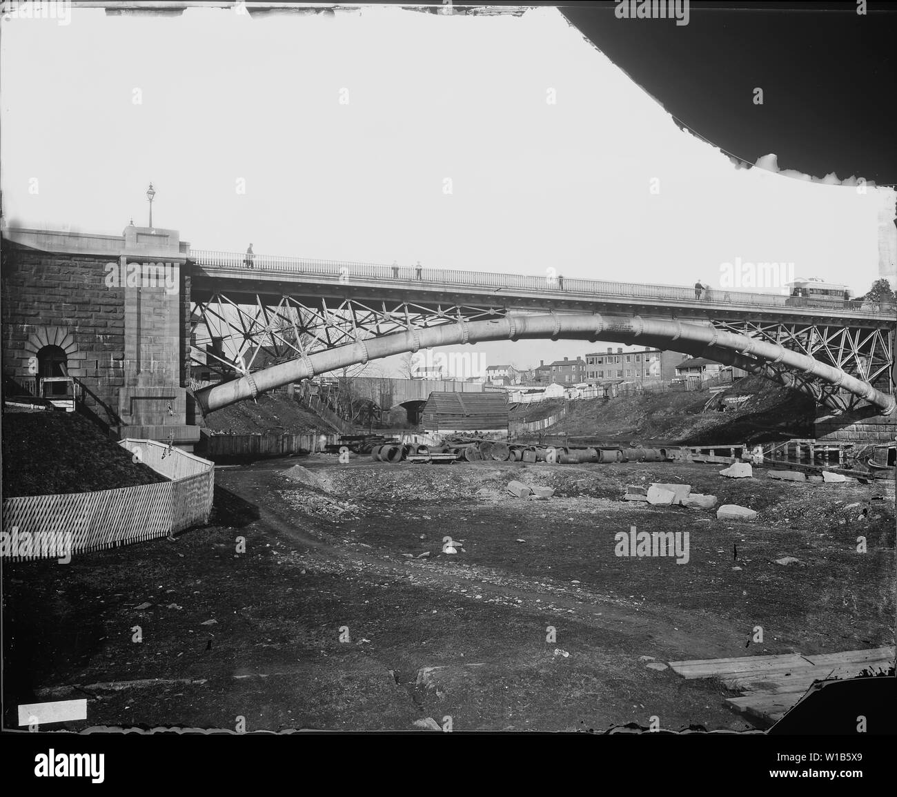 Bridge across Rock Creek Stock Photo - Alamy