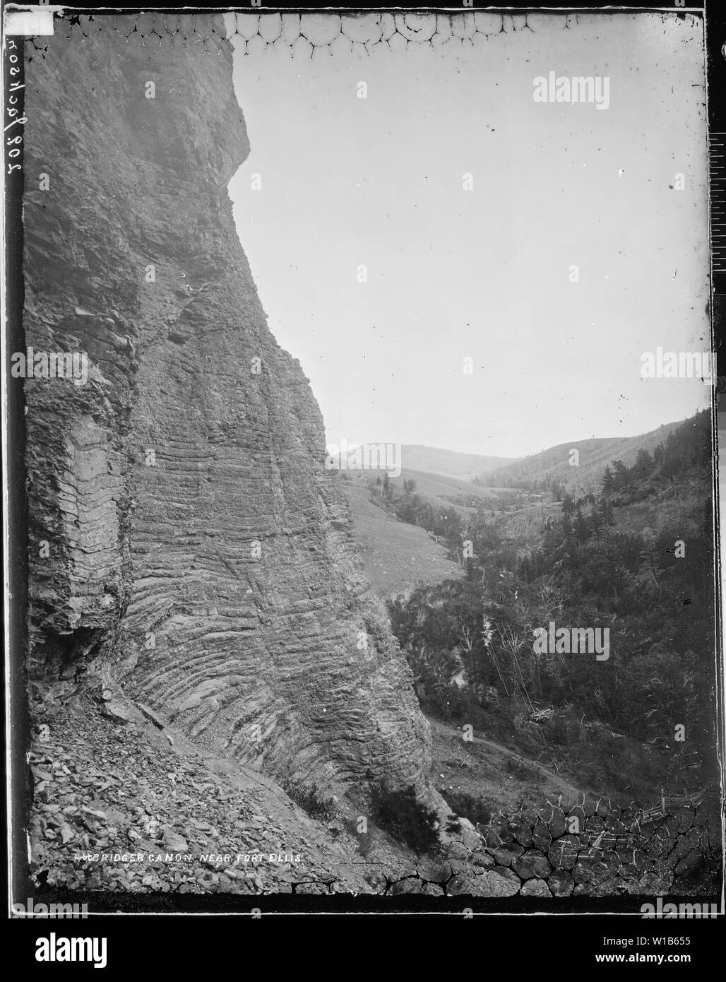 Bridger Canyon, near Fort Ellis, Gallatin County, Montana Stock Photo