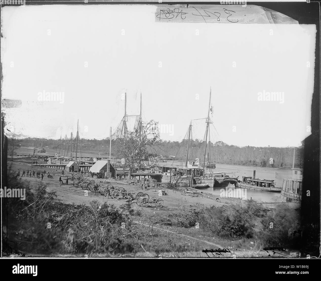 Appomattox landing Black and White Stock Photos & Images Alamy
