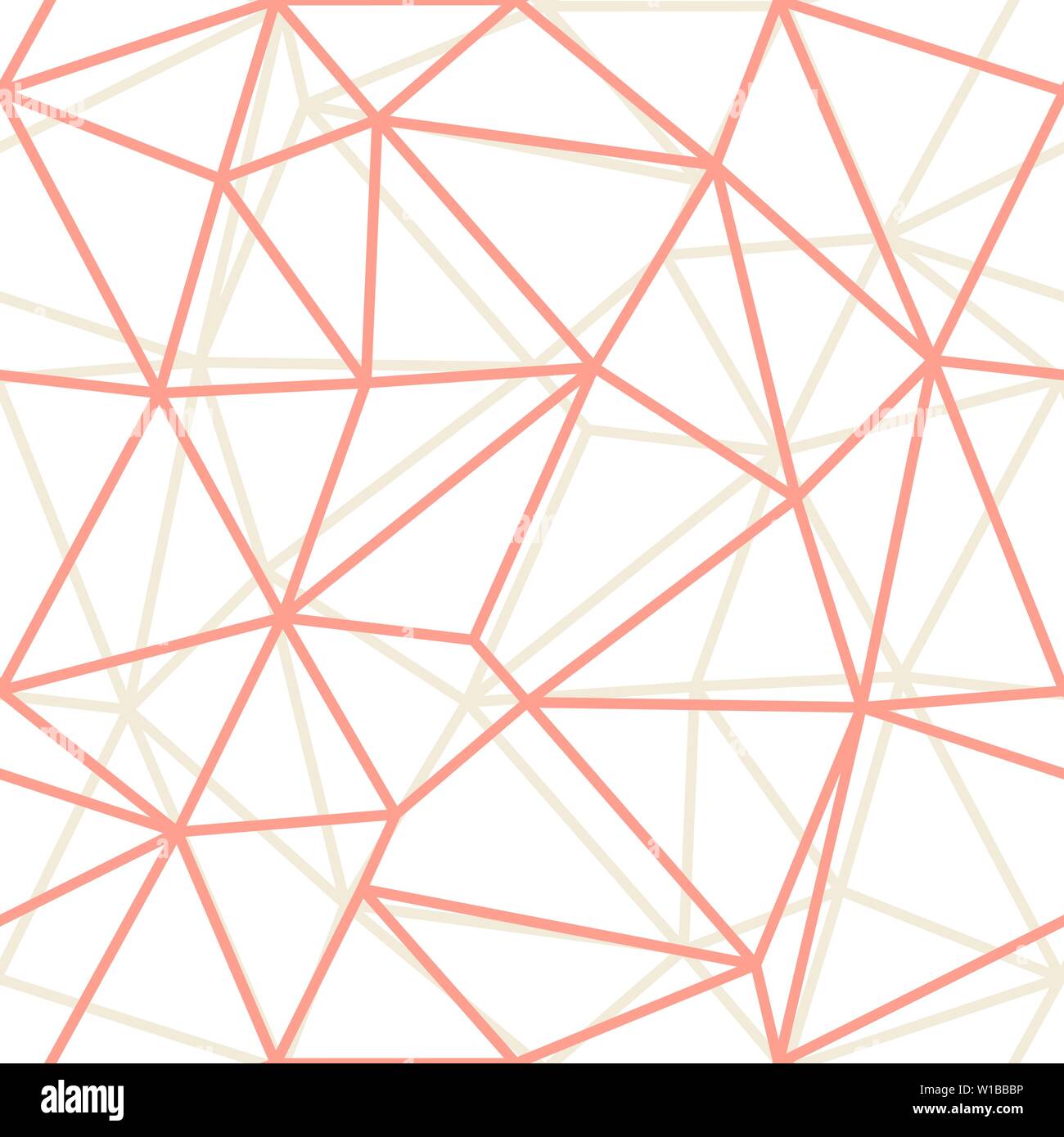 Vector Abstract Triangle Geometrical Orange Outlines Background