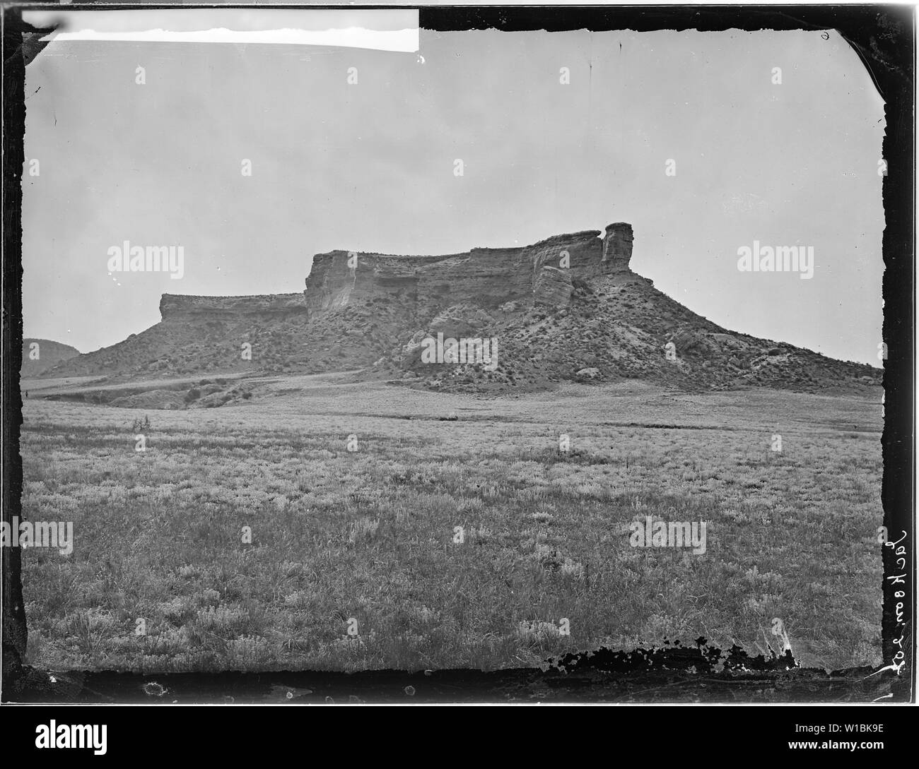 Castellated rocks on the Chugwater, Wyoming Stock Photo - Alamy
