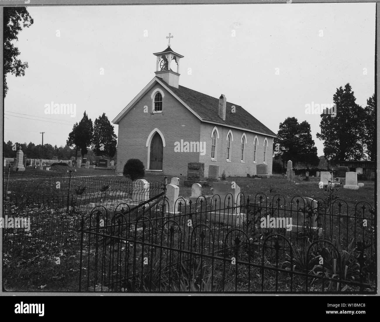 Charles County, Maryland. The common burying ground adjacent to
