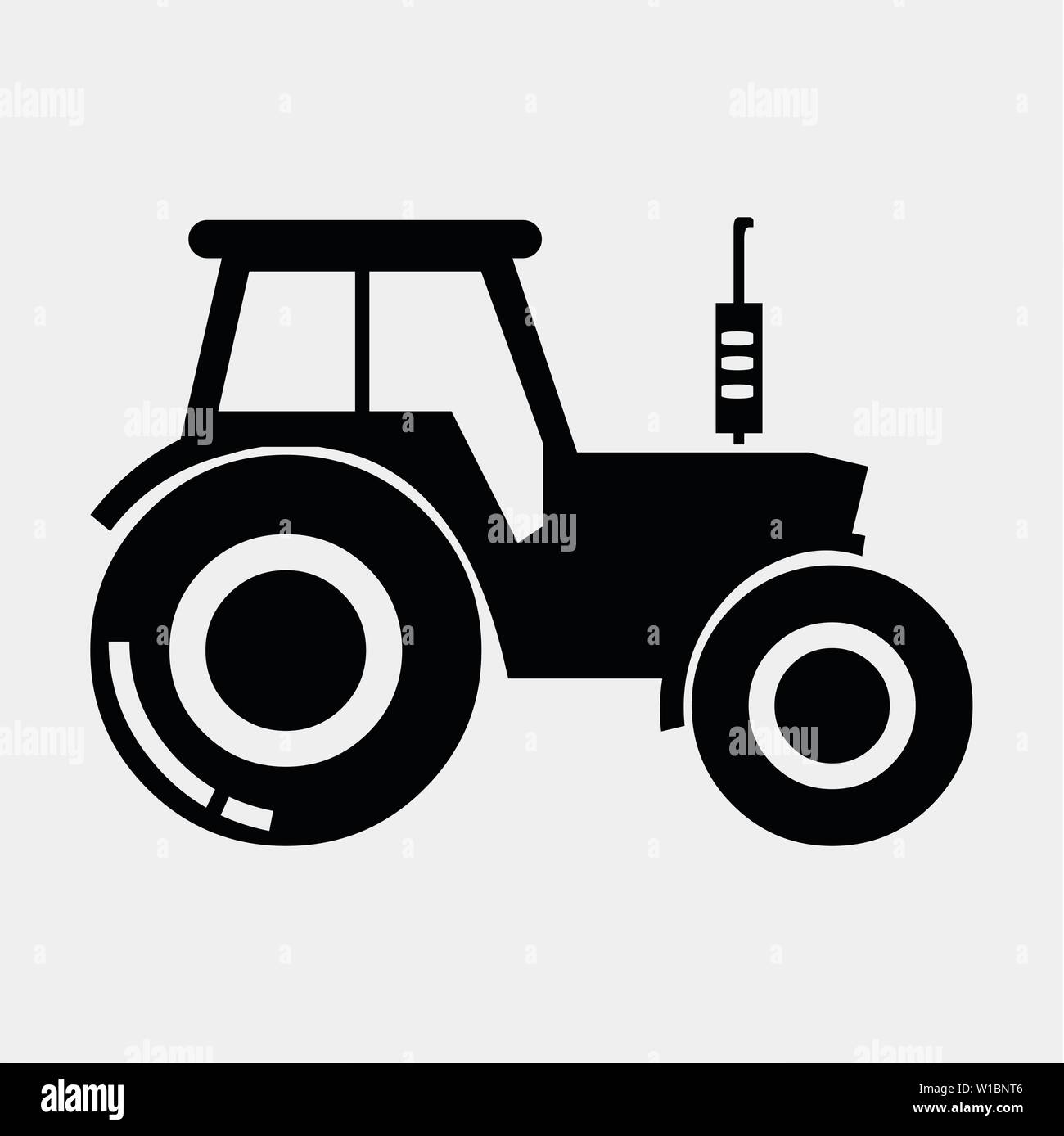 tractor symbol vector illustration Stock Vector Image & Art Alamy