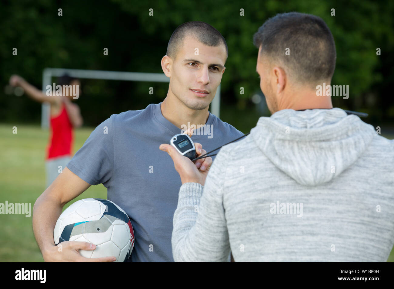 football coaching and equipment concept Stock Photo Alamy