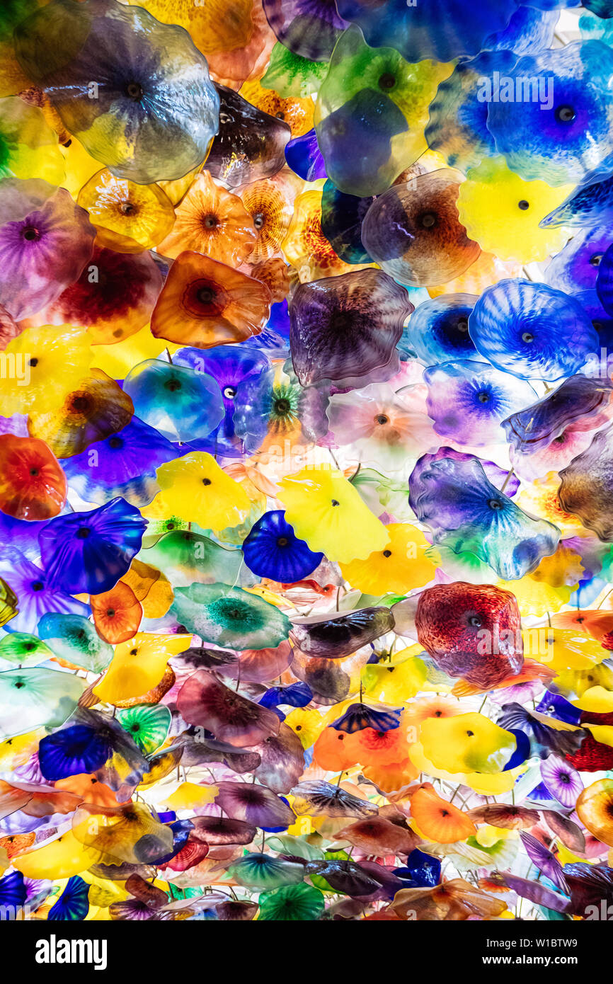 The Bellagio Hotel Casino Lobby Fiori Di Como Blossoms Flowers
