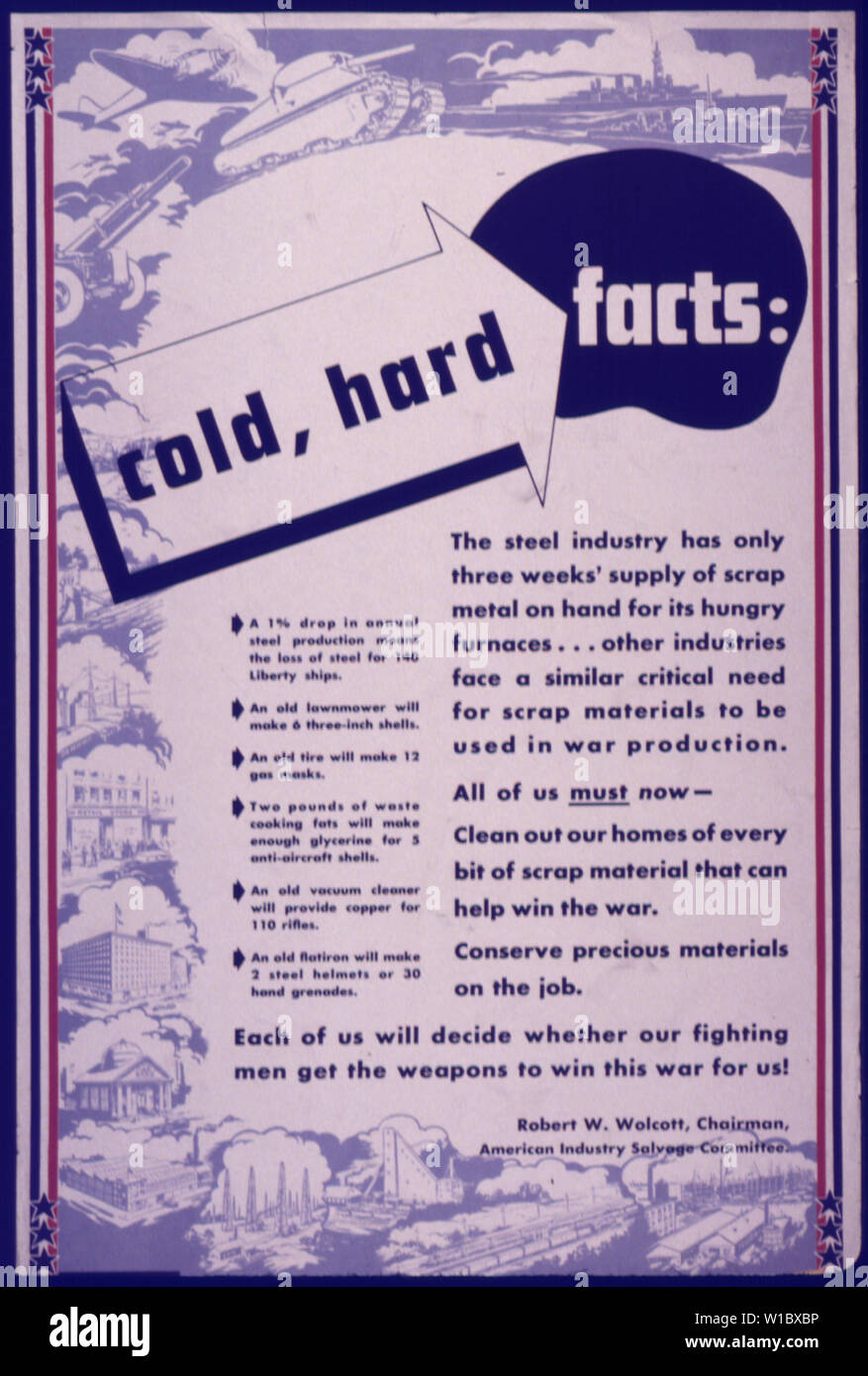 Cold Hard Facts Stock Photo Alamy