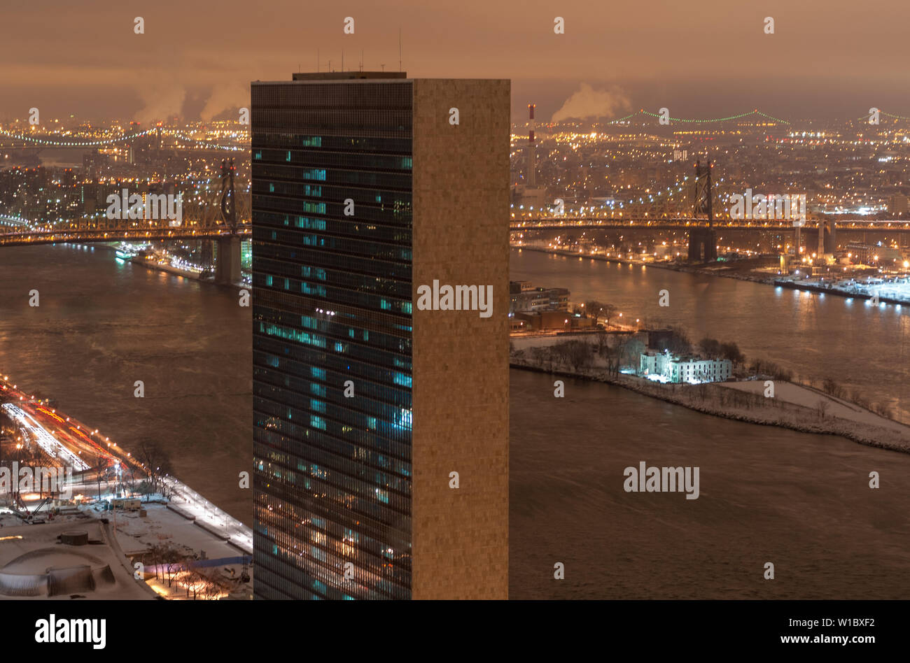 Roosevelt island aerial view hires stock photography and images Alamy