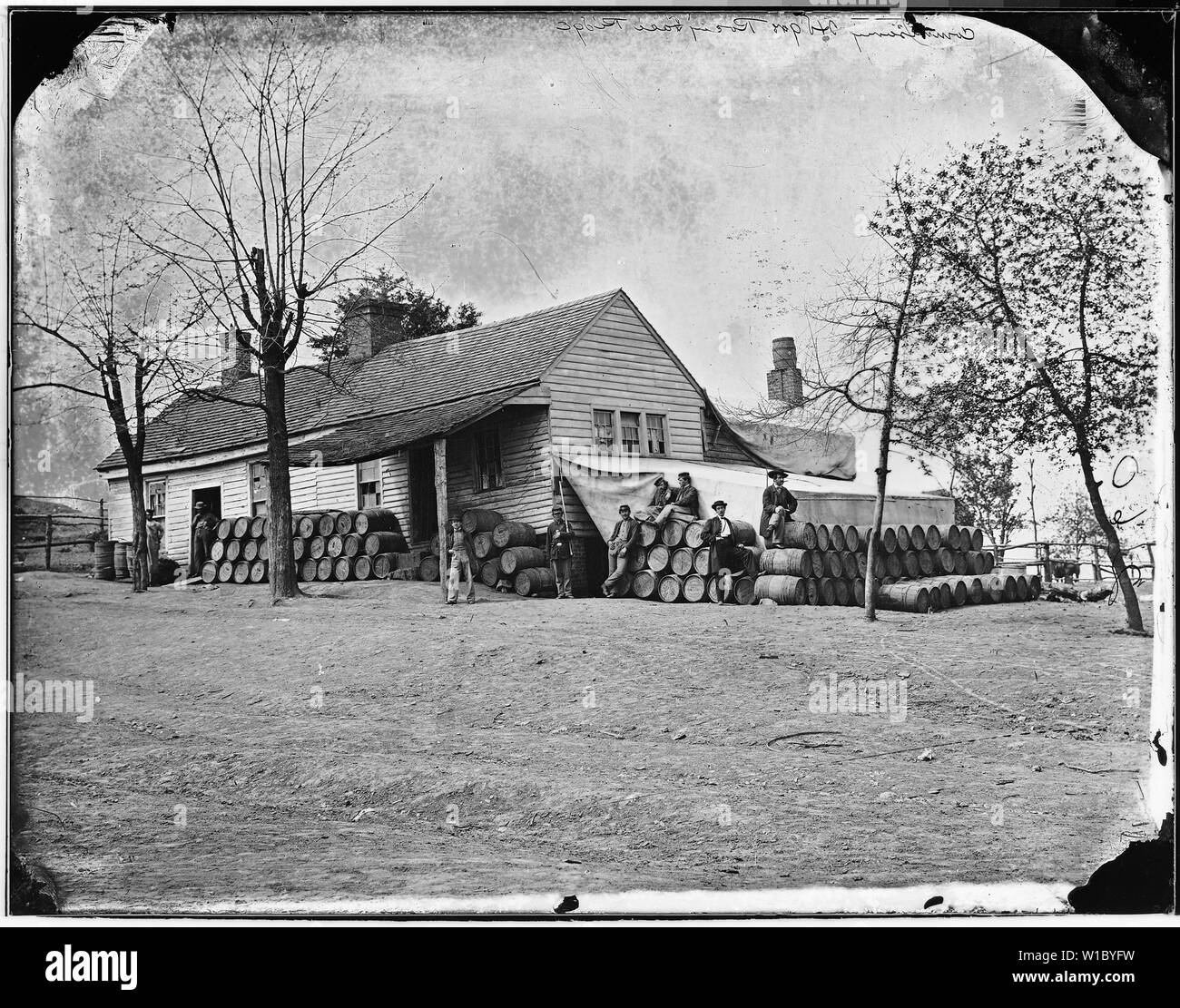 Commissary headquarters, Rocky Face Ridge, Ga Stock Photo Alamy