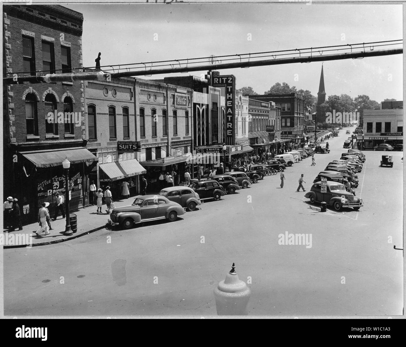 Coosa Valley, Alabama. Main Street Talladega; Scope and content Full