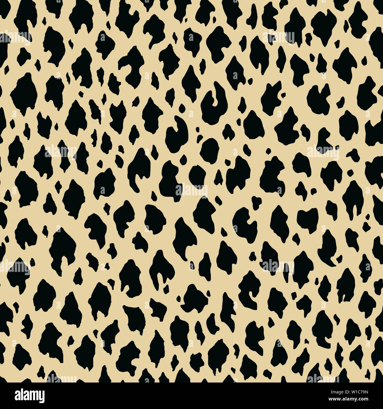 Leopard skin seamless pattern design. Vector illustration background. For print, textile, web, home decor, fashion, surface, graphic design Stock Vector