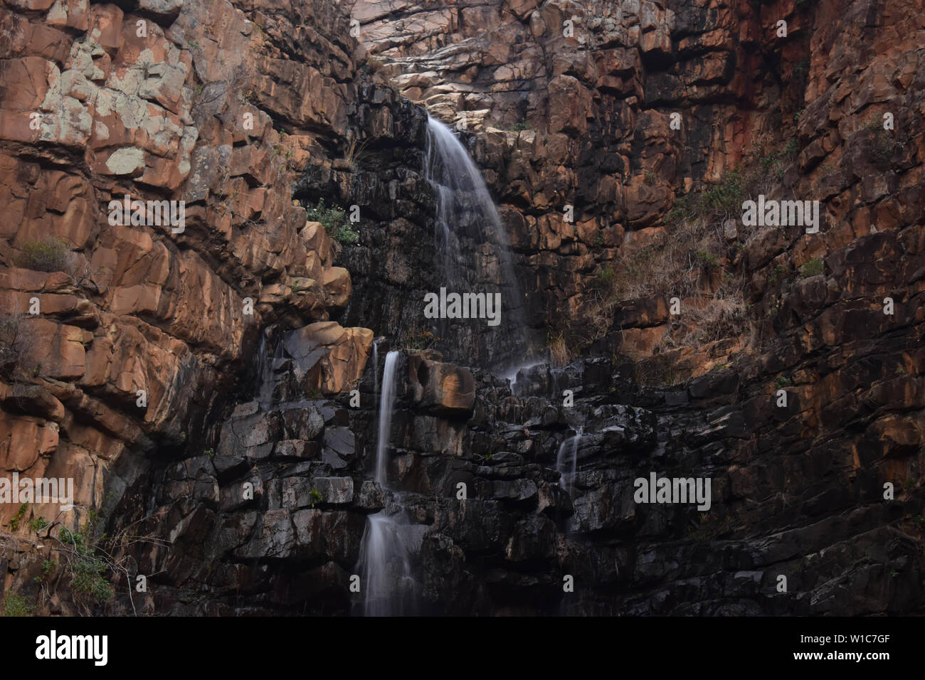 Morialta Waterfalls Stock Photo