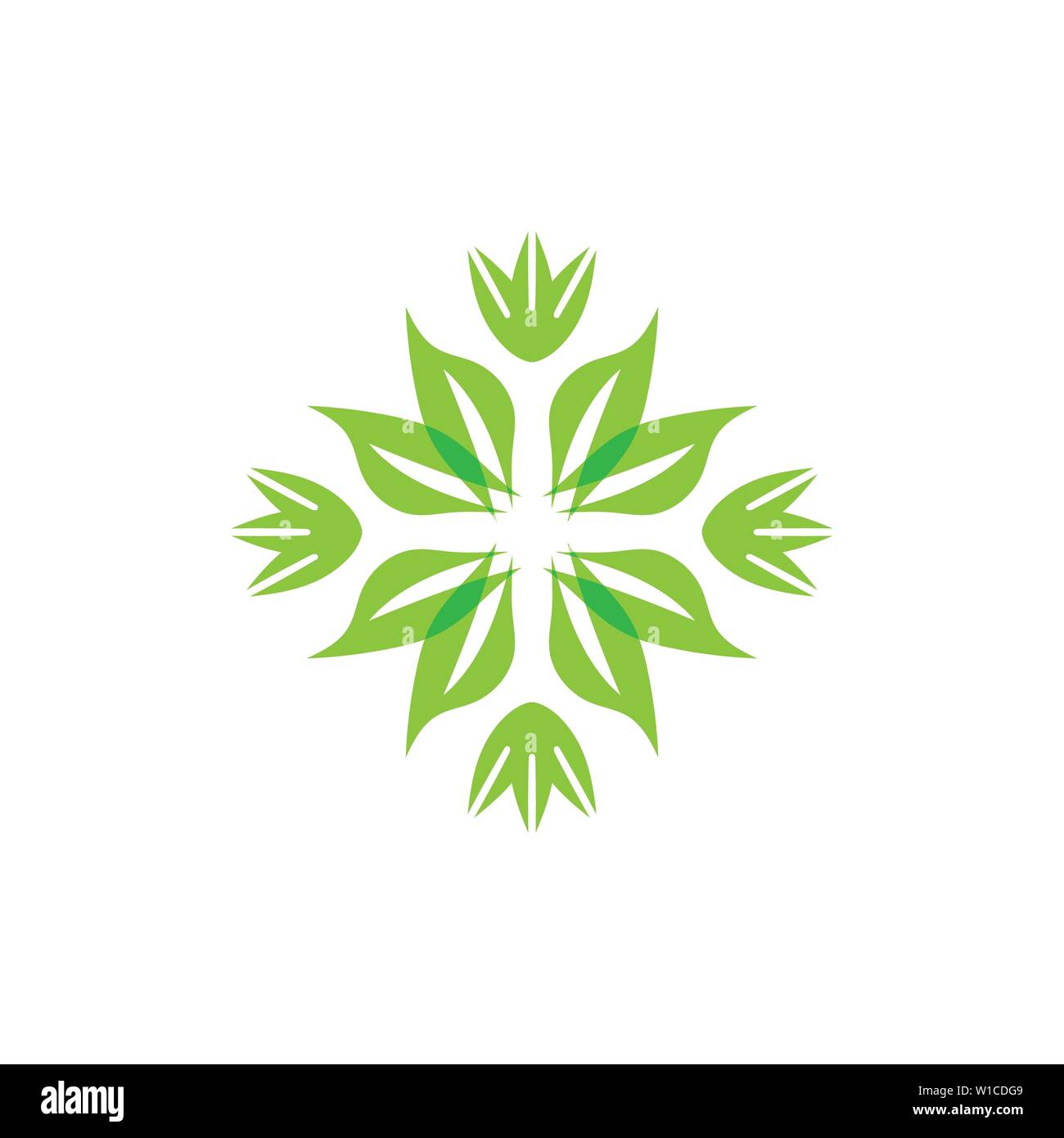 Logos of green Tree leaf ecology nature element vector Stock Vector ...
