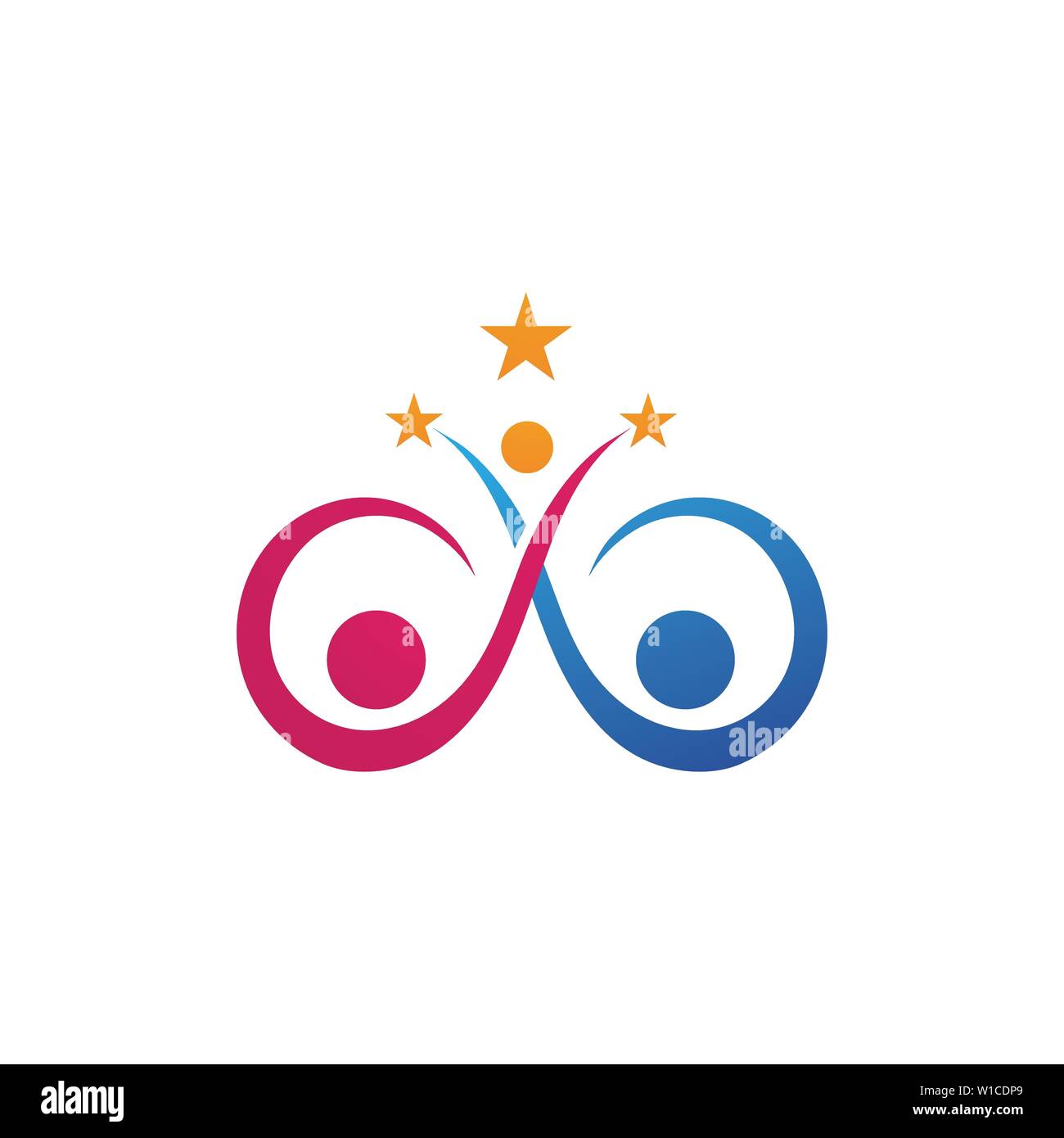 Family care infinity logo and symbol vector Stock Vector Image & Art ...