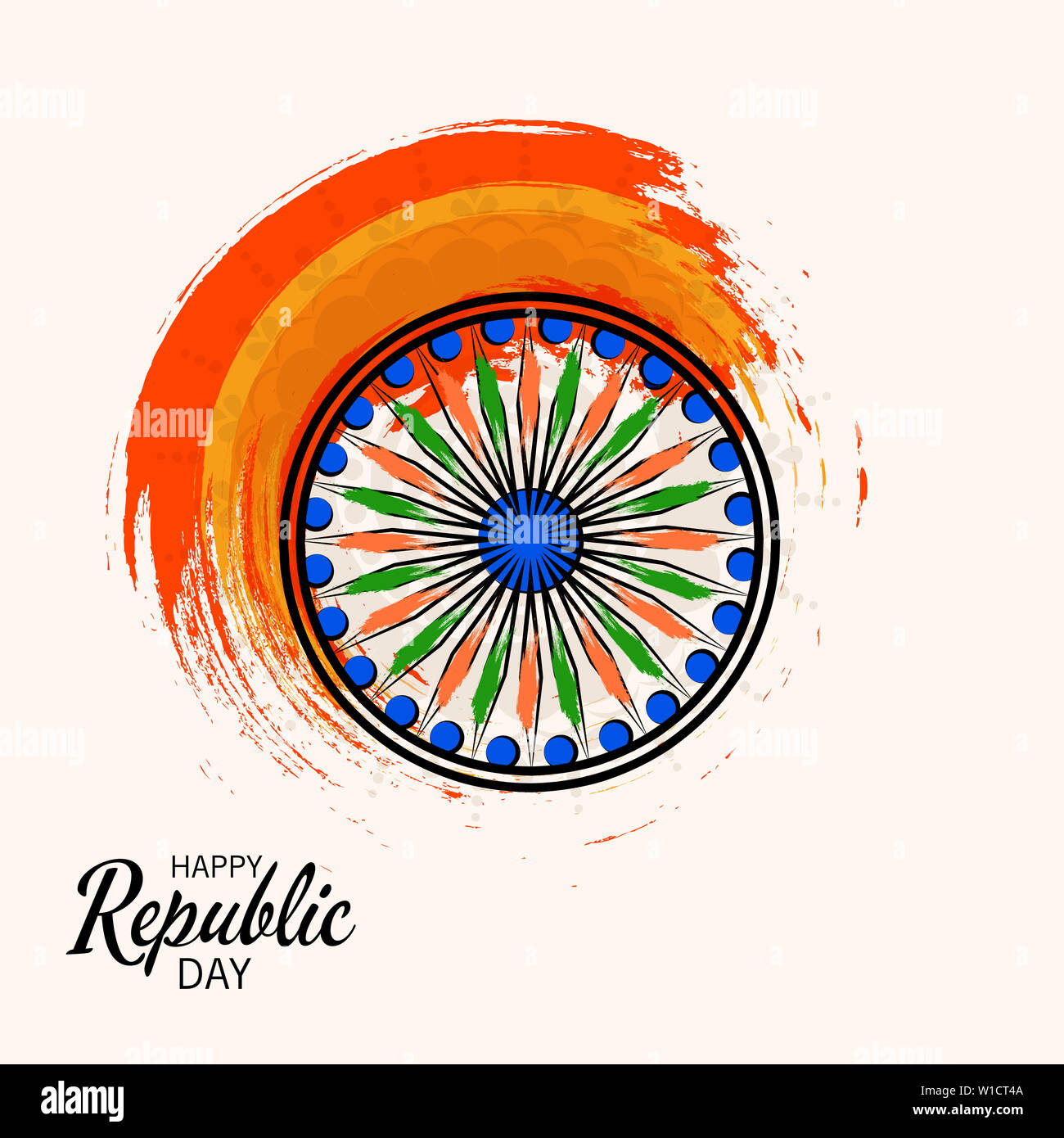 26 january republic day concept - india gate Vector Image-saigonsouth.com.vn