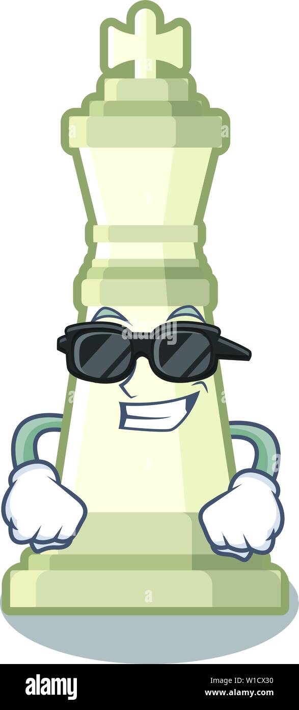 Super cool chess king on a the mascot Stock Vector Image & Art - Alamy