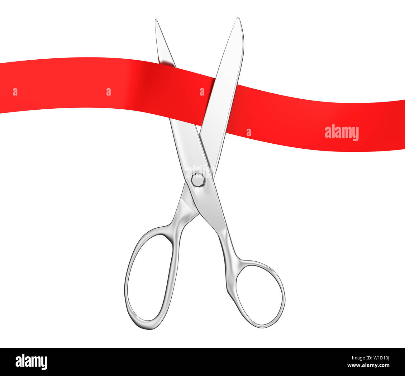 Ribbon Scissors Color Background Top View Ceremonial Red Tape Cutting Stock  Photo by ©NewAfrica 201804740