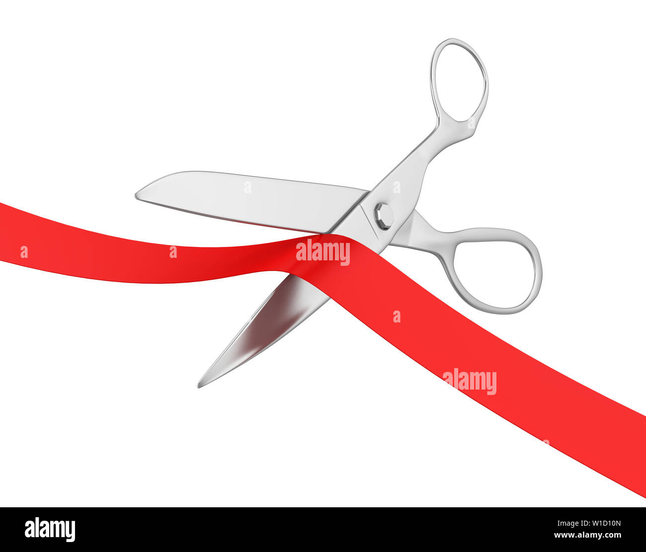 Ribbon Scissors Color Background Top View Ceremonial Red Tape Cutting Stock  Photo by ©NewAfrica 201804740