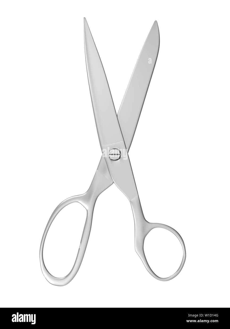 scissors for trimming fishing line isolated on white background Stock Photo  - Alamy