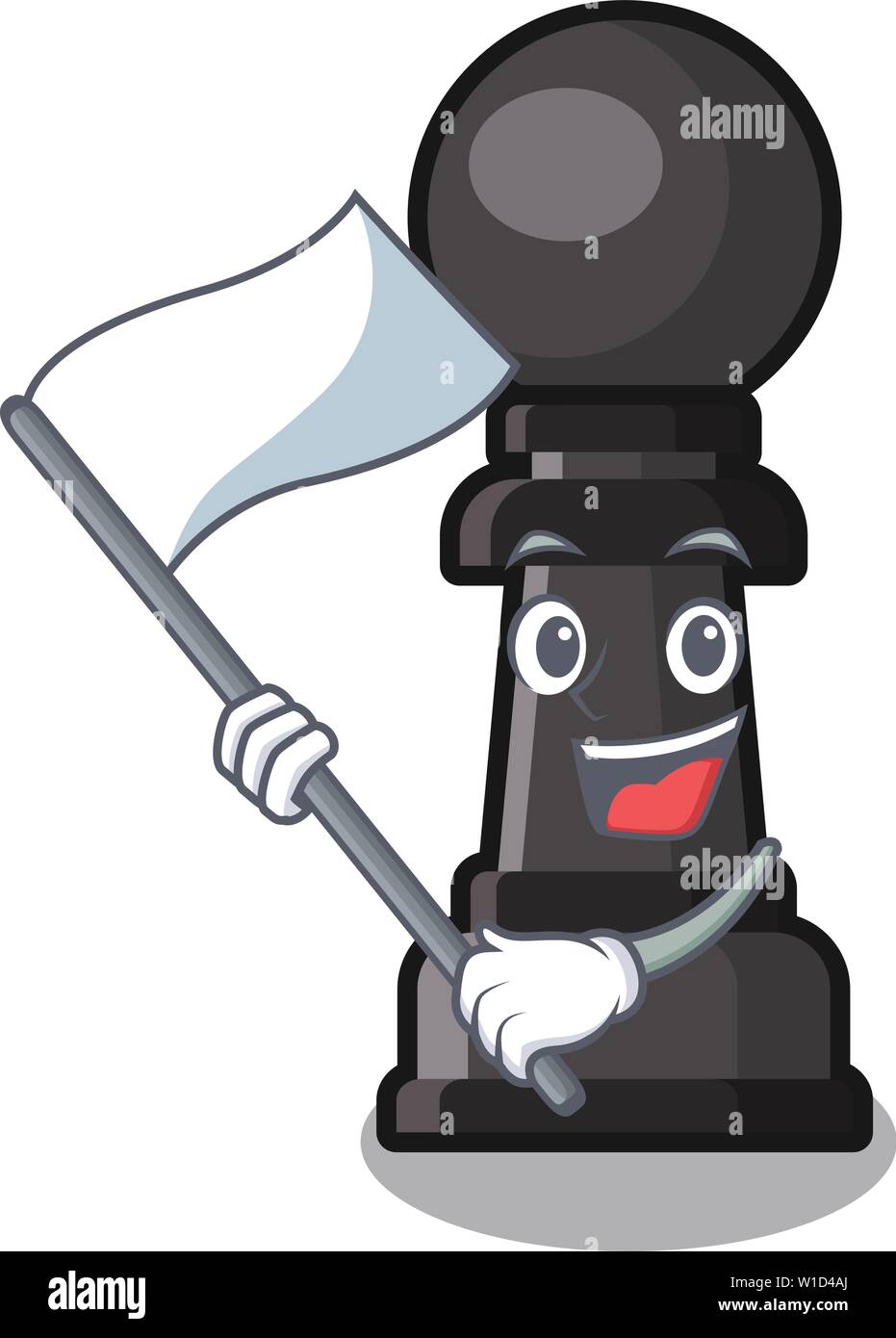 With flag chess pawn on in the character Stock Vector Image & Art Alamy