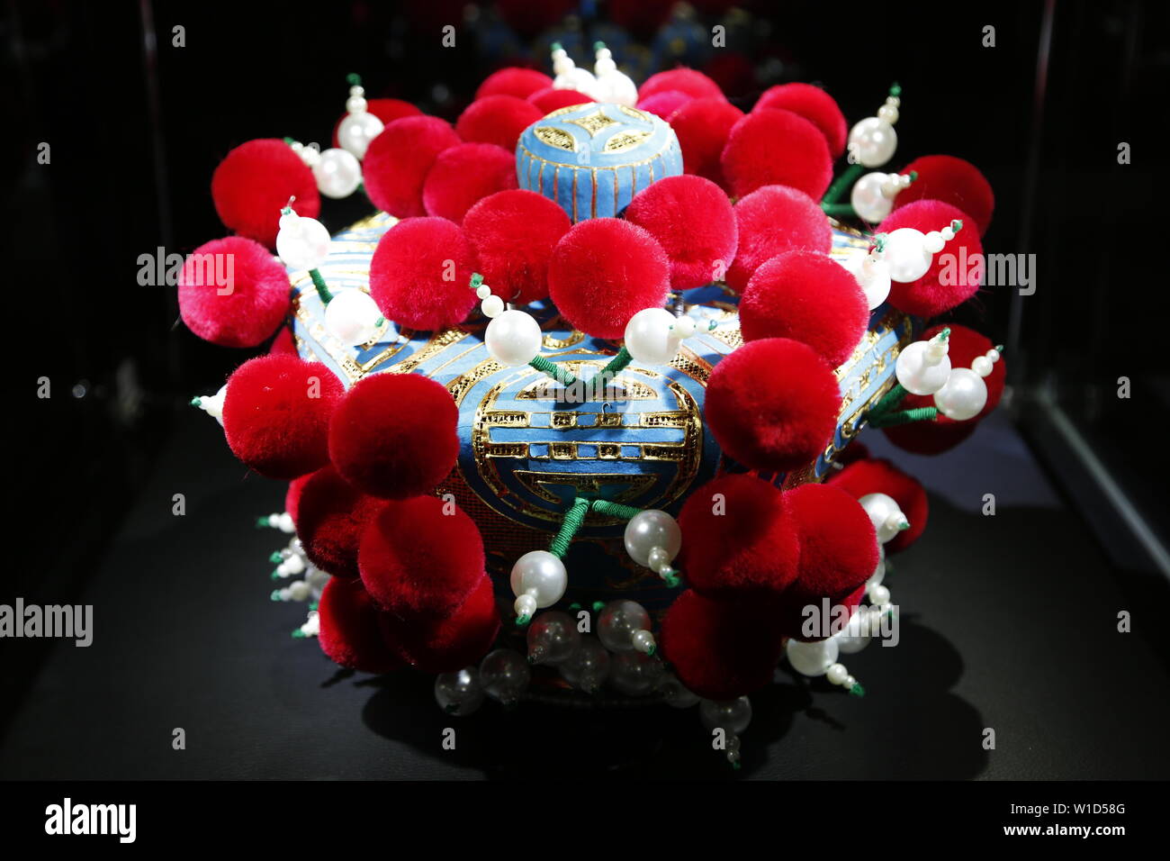 Peking Opera Headwear Stock Photo