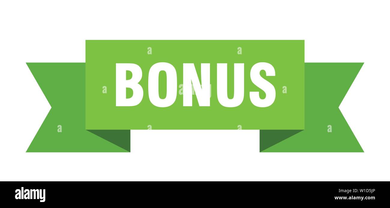 bonus ribbon. bonus isolated sign. bonus banner Stock Vector Image ...