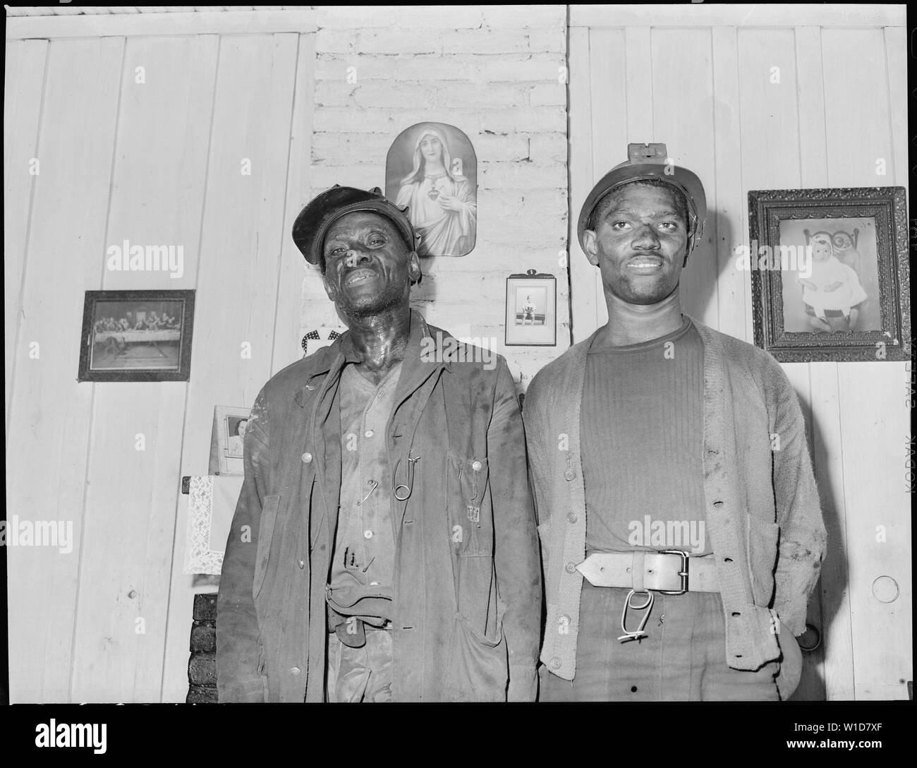 Furman Currington and his son, miners. Black Mountain Corporation, 30