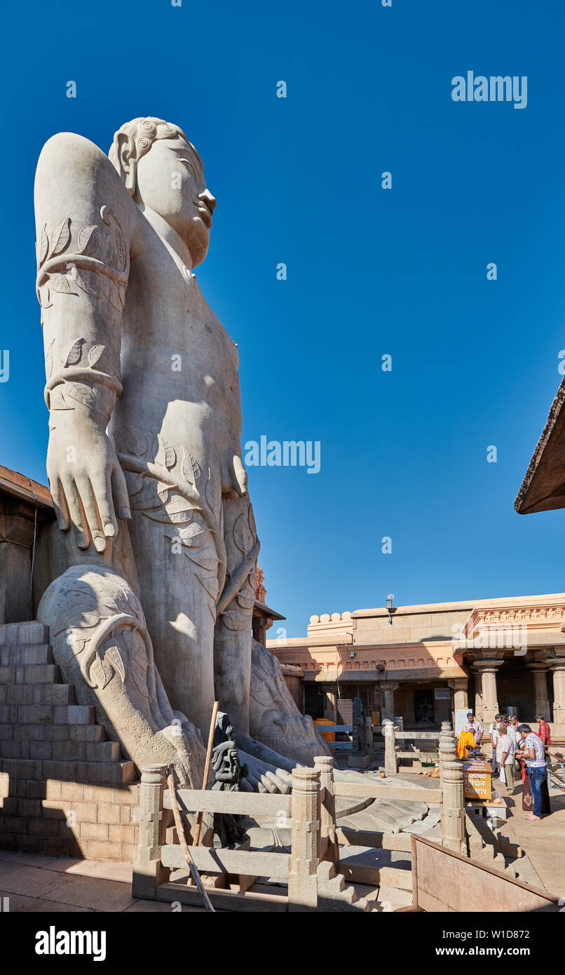 monolithic Gommateshwara statue at Shravanabelagola, Shravanabelagola