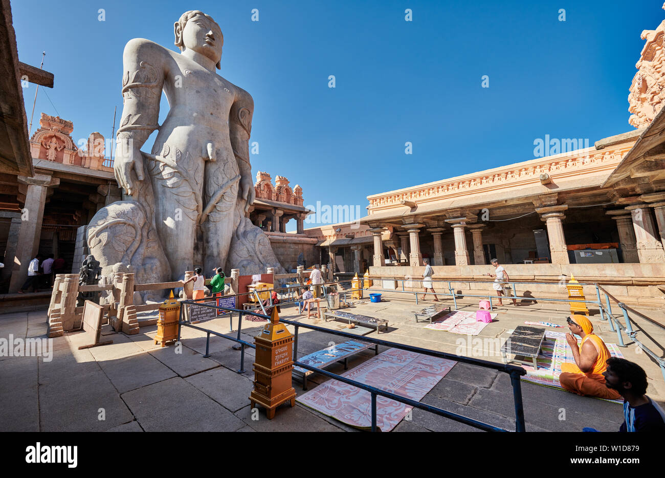monolithic Gommateshwara statue at Shravanabelagola, Shravanabelagola
