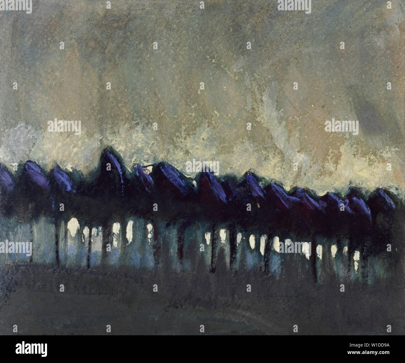 Mikalojus Konstantinas Čiurlionis Forest 1906 Stock Photo Alamy