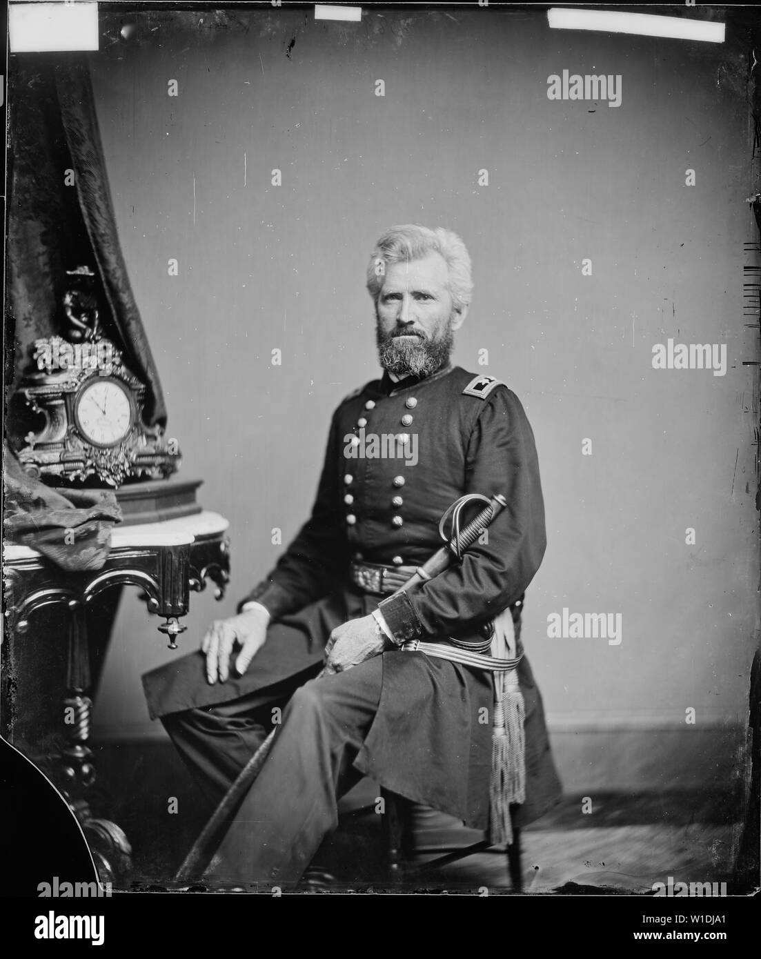 Gen. Robert H. Milroy Stock Photo