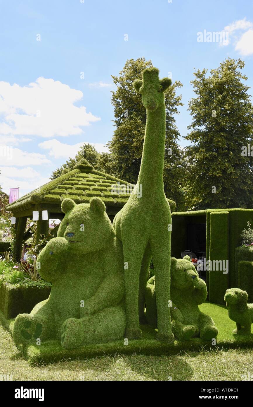 Nursery Characters. RHS Hampton Court Palace Garden Festival, East