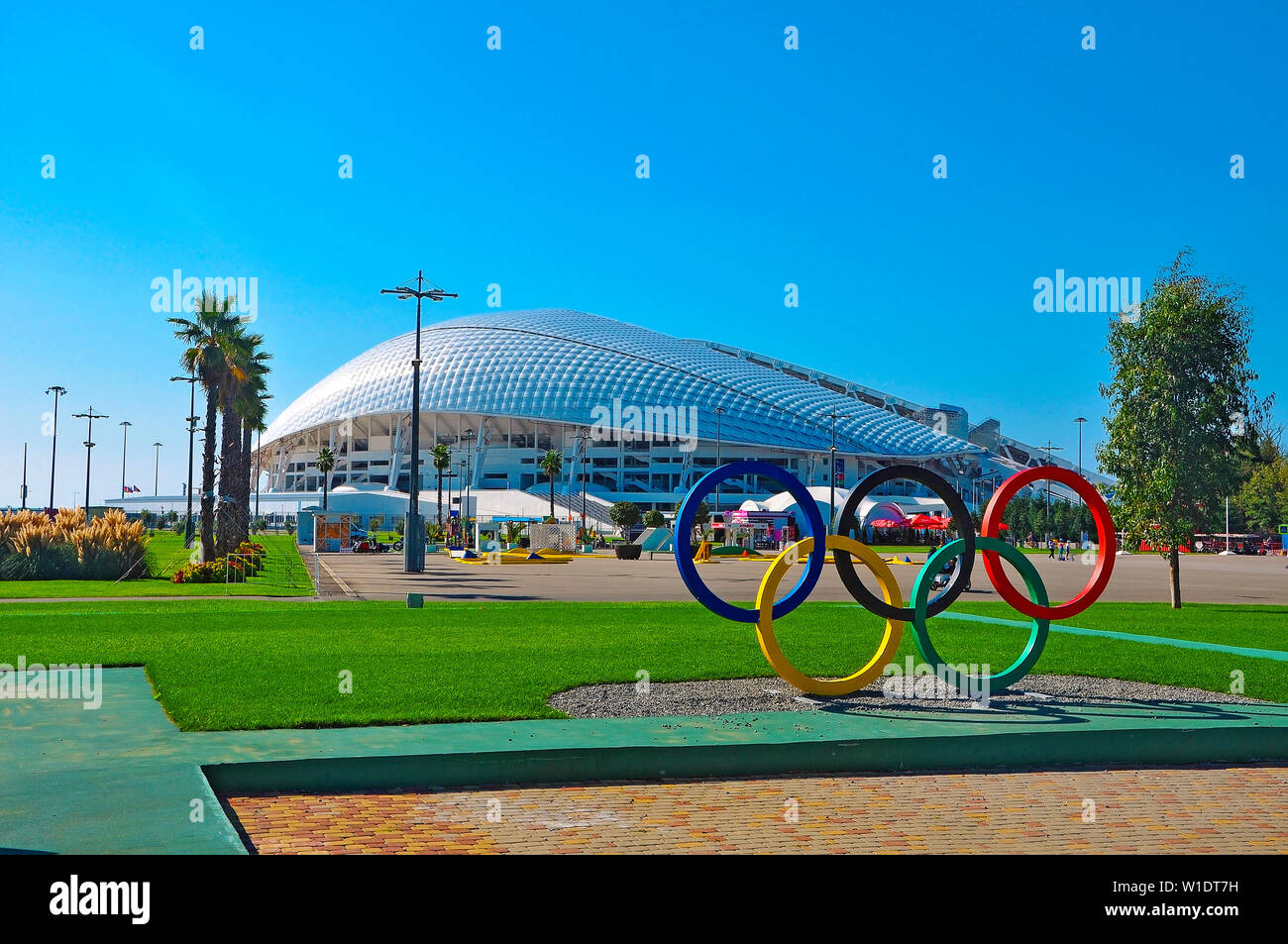 Olympic swim stadium hi-res stock photography and images - Alamy