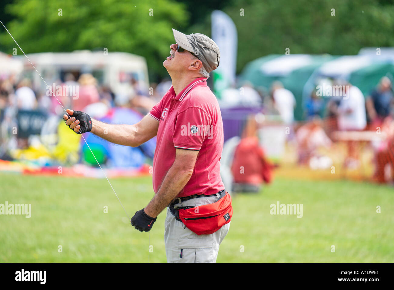 Bedford, Bedfordshire, UK June 2 2019. Bedford international kite ...