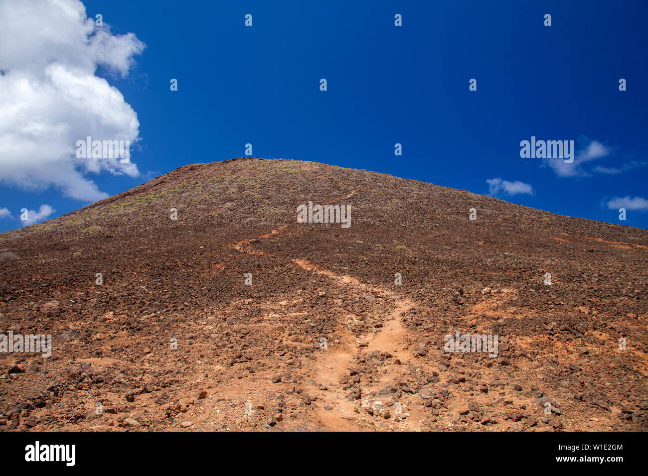 Gran Canaria, Canary Islands,  La Isleta peninsula, Montana las Coloradas in the foreground, natural background Stock Photo