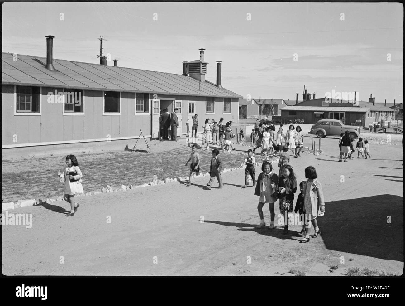Granada Relocation Center, Amache, Colorado. Granada Center from the ...